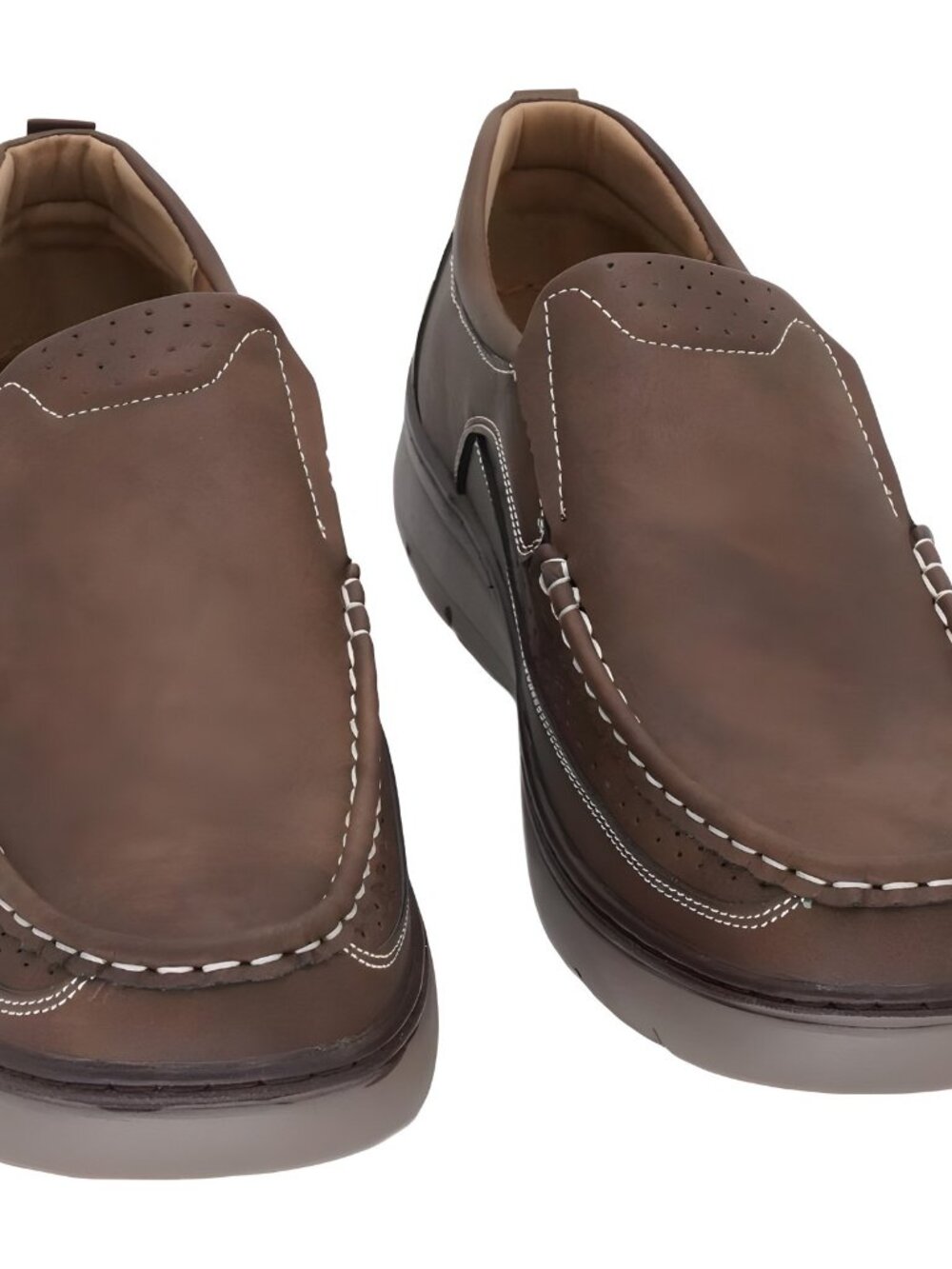 Aston Marc Men's Slip-On Comfort Loafers Tan 9.5M